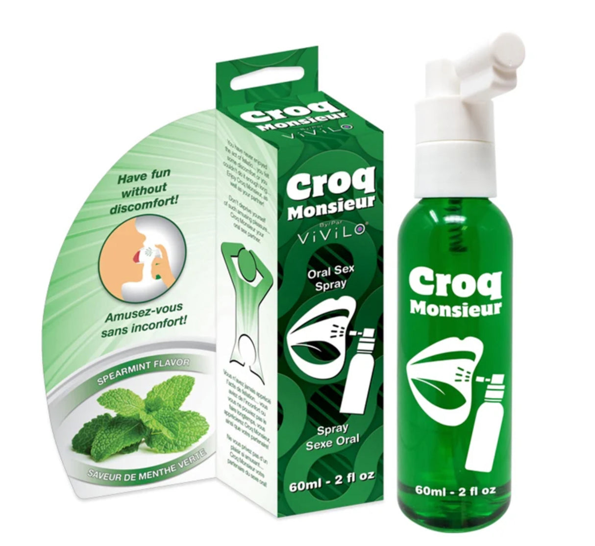 Croq Monsieur Oral Sex Spray Mint