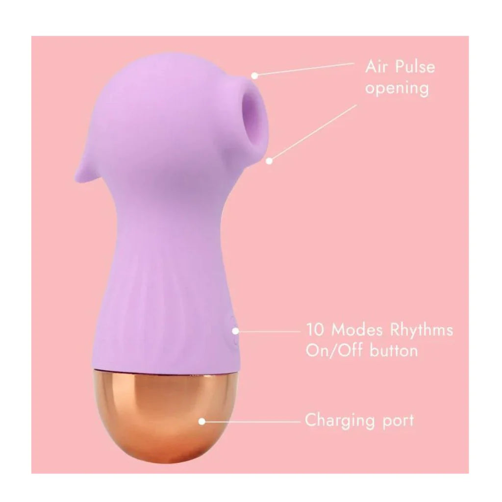 Euphoria Air pulse vibrator -purple