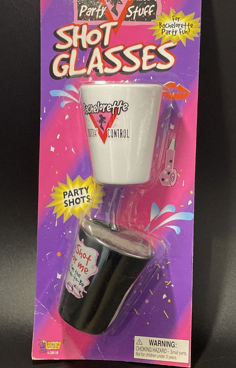 Bachelorette Shot Glasses 2 pk