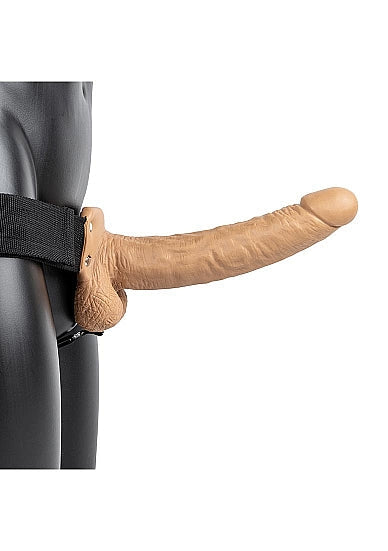 RealRock Hollow Strap-on 9” Flesh