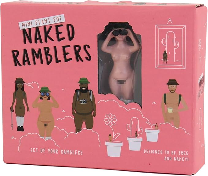 Naked Ramblers Mini Plant Pot Accessories