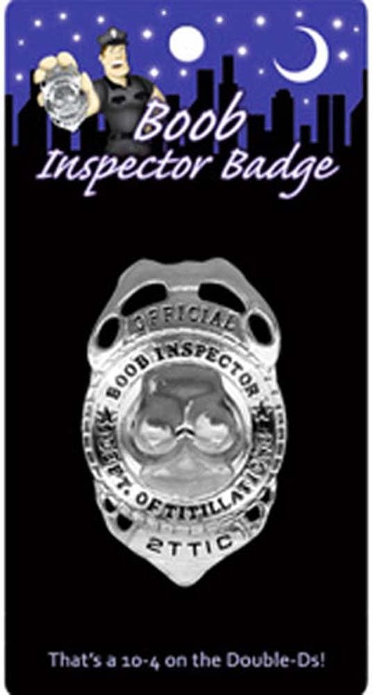 Boob Inspector Badge