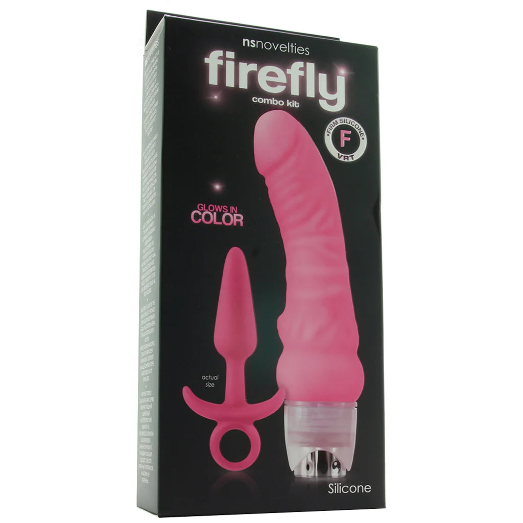 Firefly Combo Kit 6” Dildo + Plug