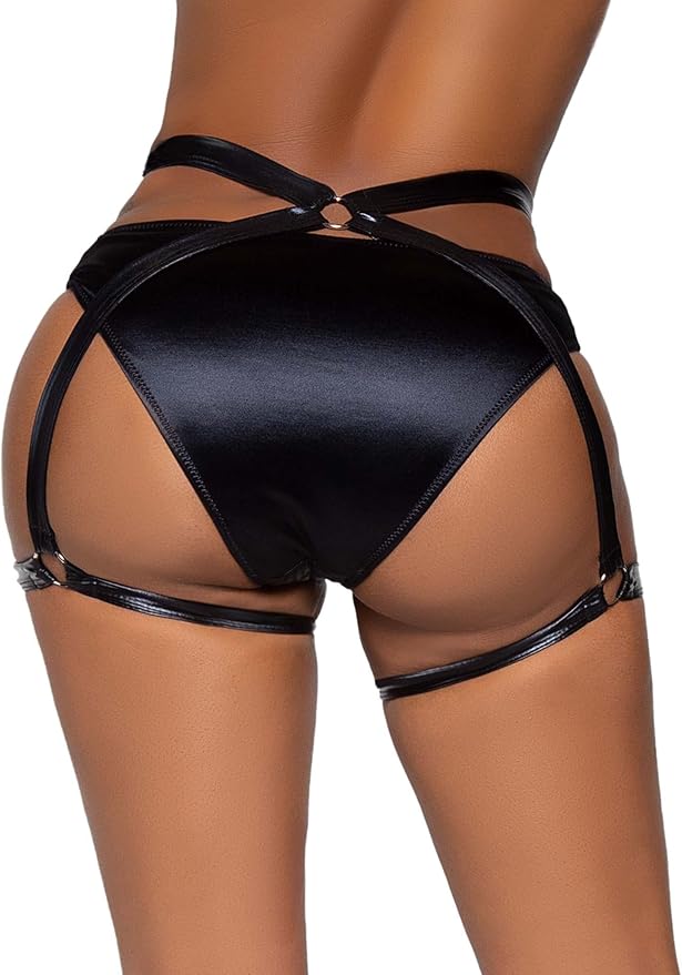 Kink Wet Look O Ring Butt Harness