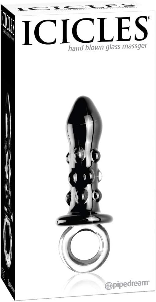 Icicles Hand blown glass plug