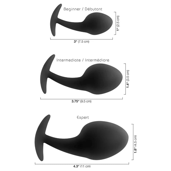 Cul-du-sac Anal Dimensions 3 pc kit