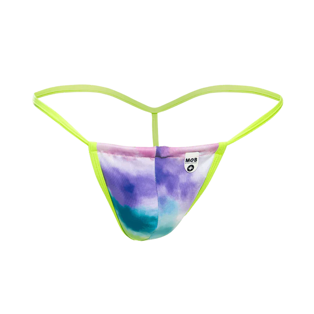 MOD tie dye Mens g string XL
