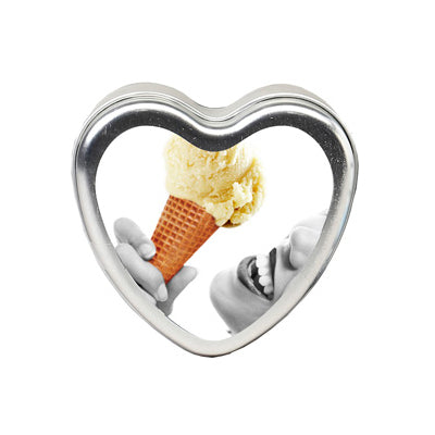 Earthly Body massage Candle vanilla Ice cream flavour 4oz