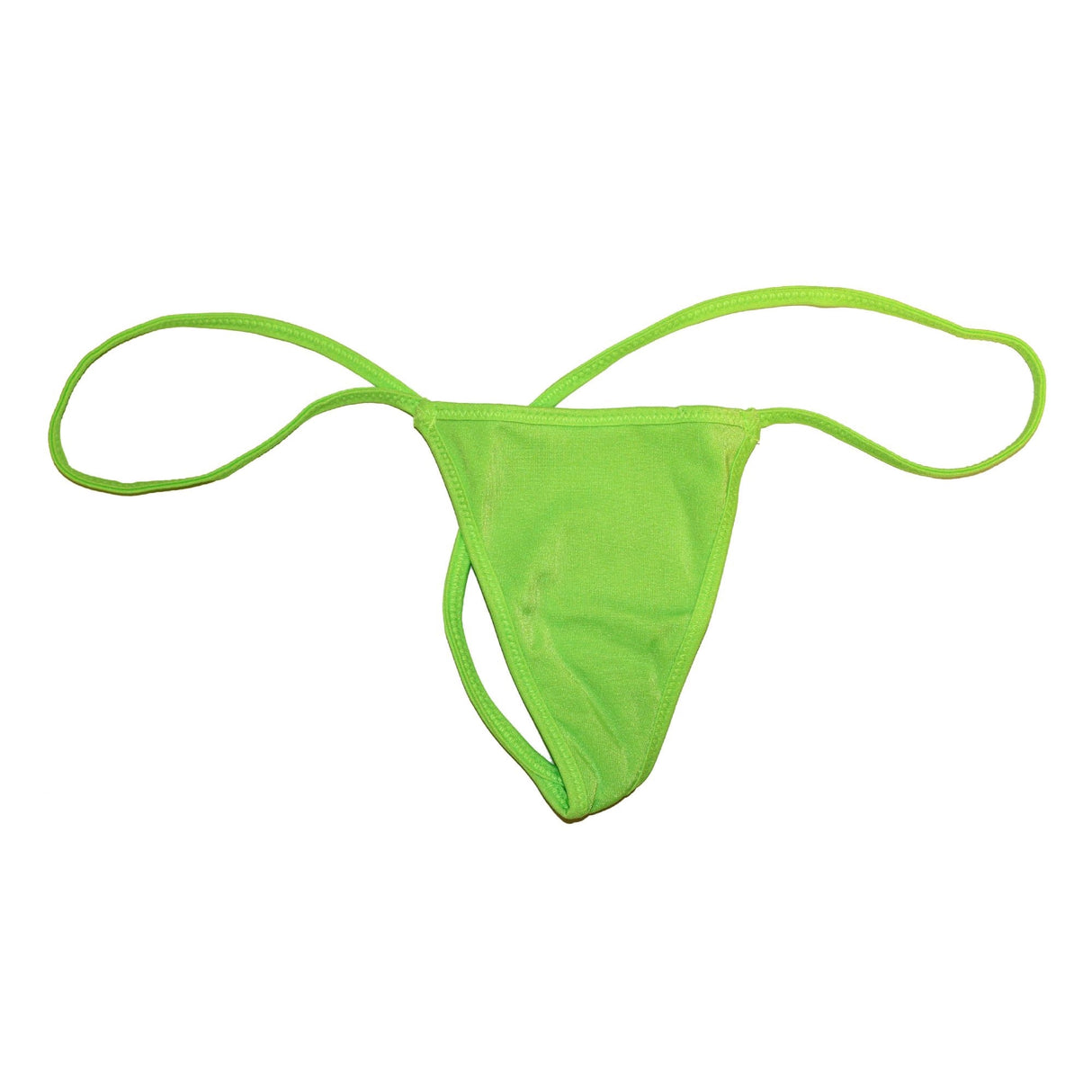 Detachable Lime Green Y-back Thong