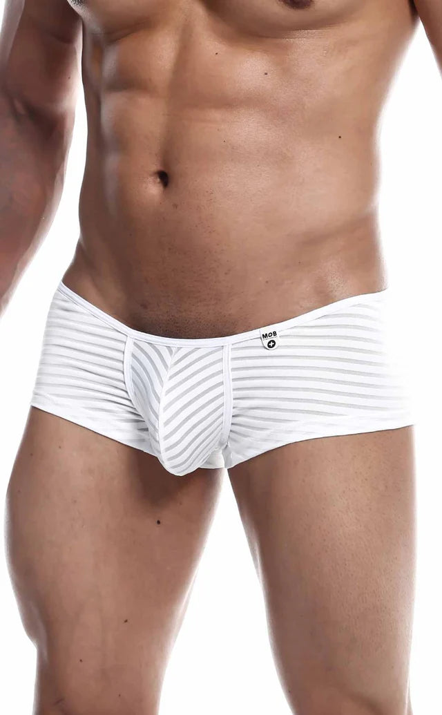 MOB Striped Male Brief XLarge