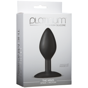 Platinum Premium Silicone Mini Spade Plug Medium