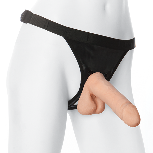 Doc Johnson 7’ Strap on Ultraskyn with harness