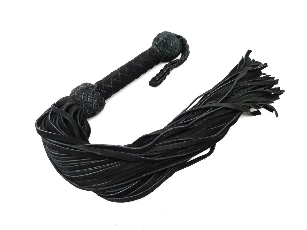 Fetissimo Black Velvet Flogger
