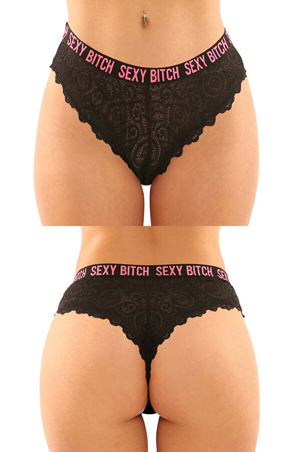 Sexy Bitch Vibes 2 pk Undies Q/S