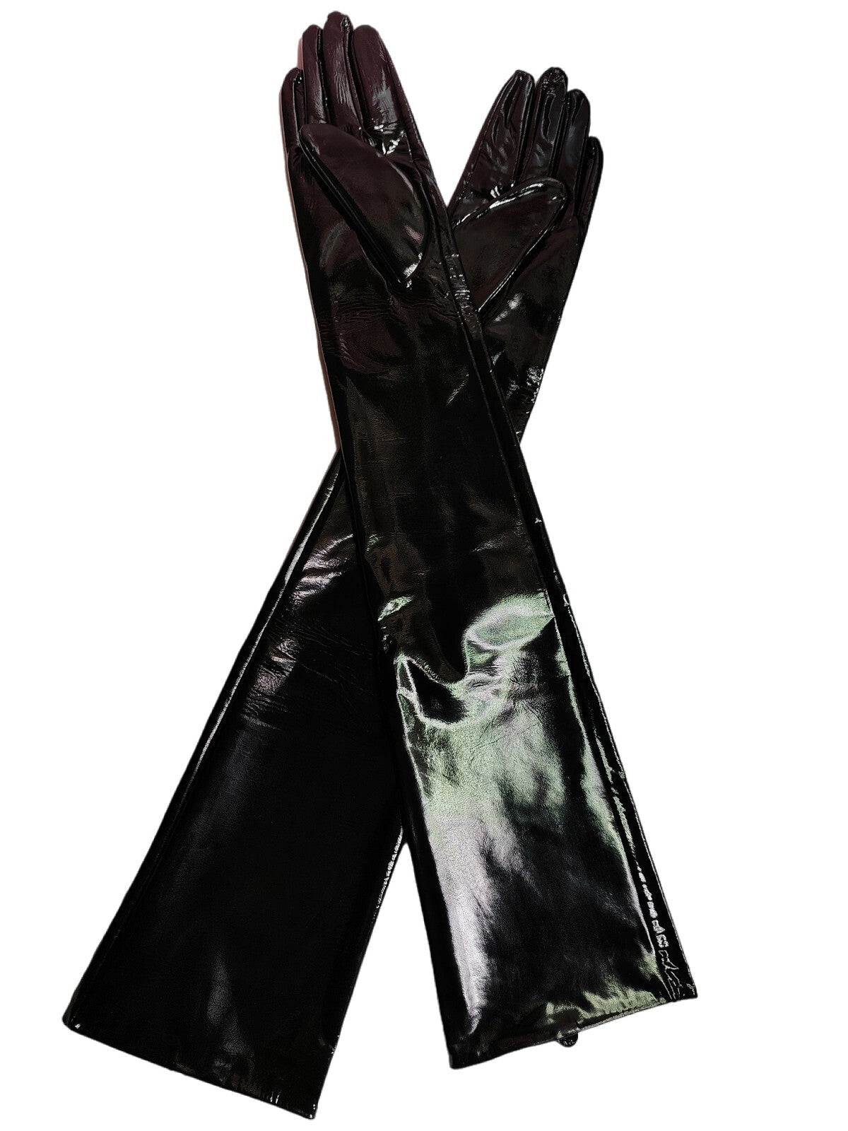 Black Leather Gloves