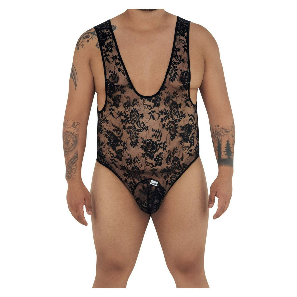 Candyman Lace One Piecce Teddy L