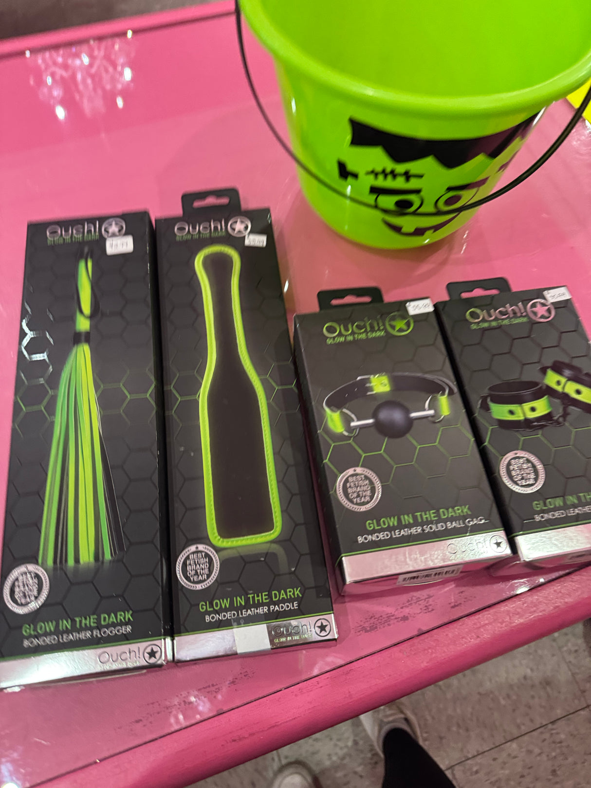 Halloween Get Your Glow On Basket