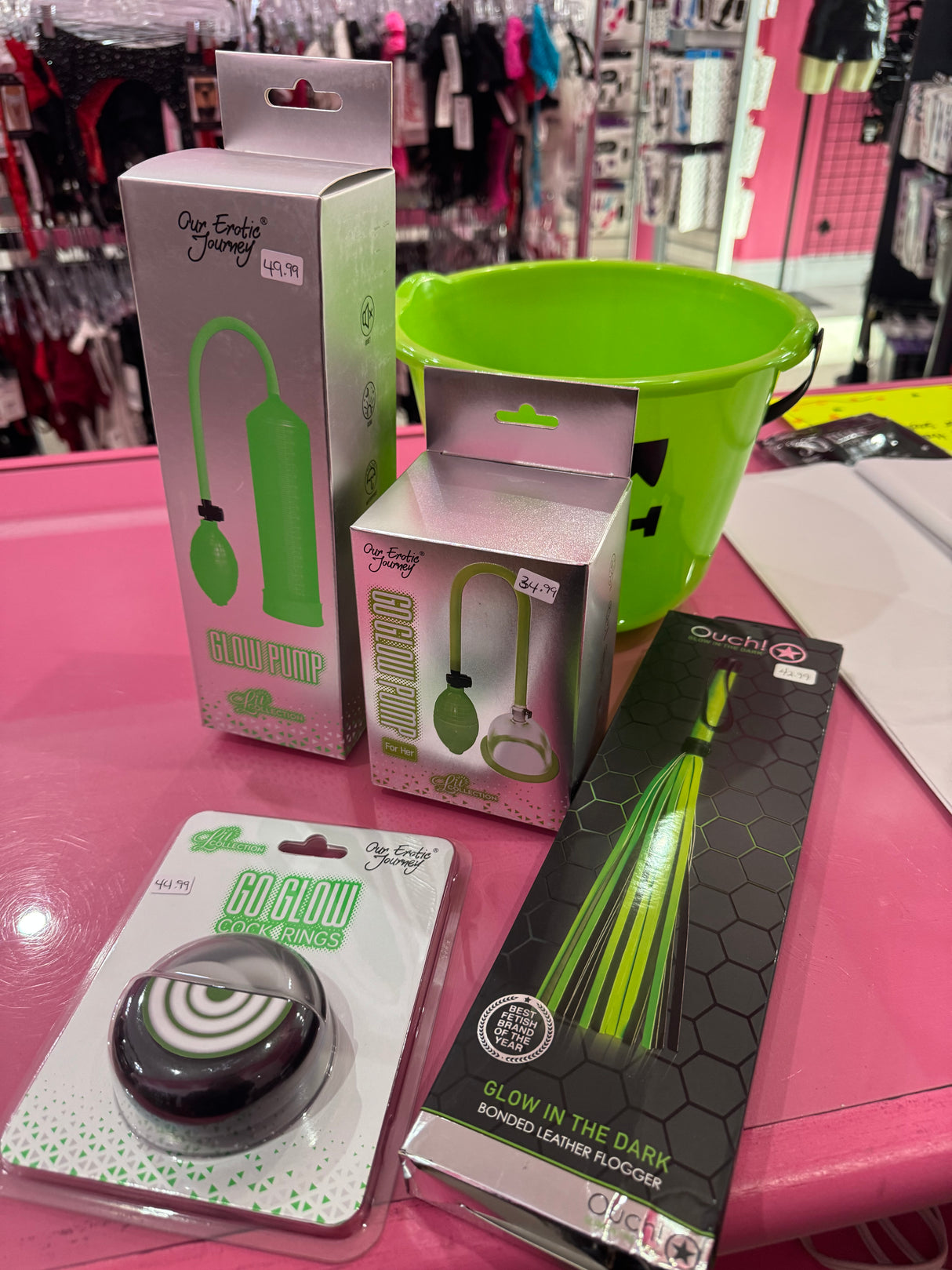 Halloween Get Your Glow On Basket