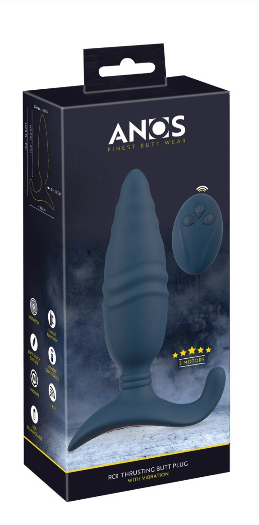 Anos Thrusting Butt Plug