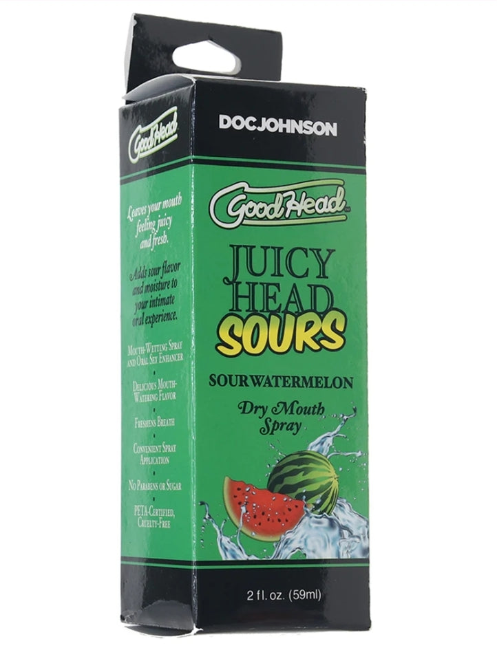 Juicy Head Dry Mouth Spray 2oz in Watermelon