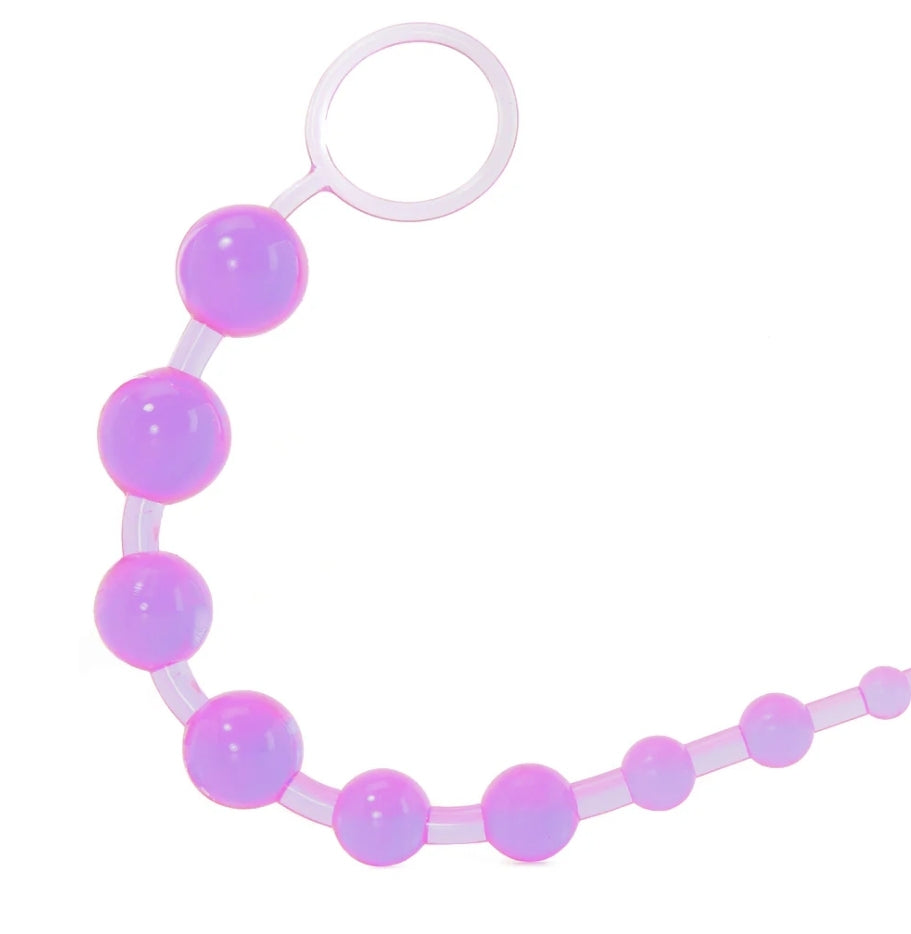 CalExotics X10 Anal Beads in Purple