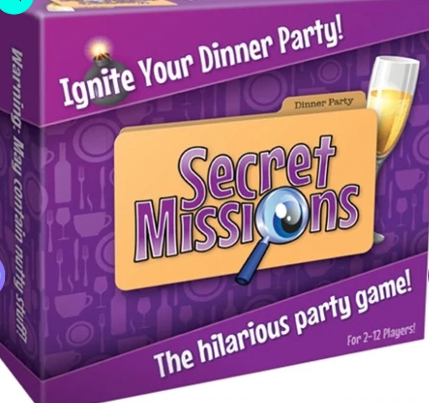 Secret Missions Dinner Party Game