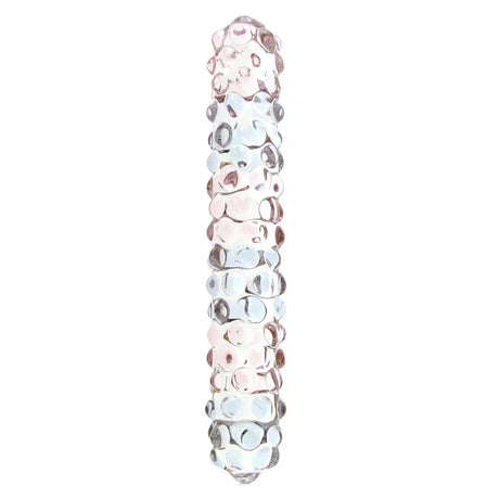 Gläs 7” Purple Rose Nubby Dildo