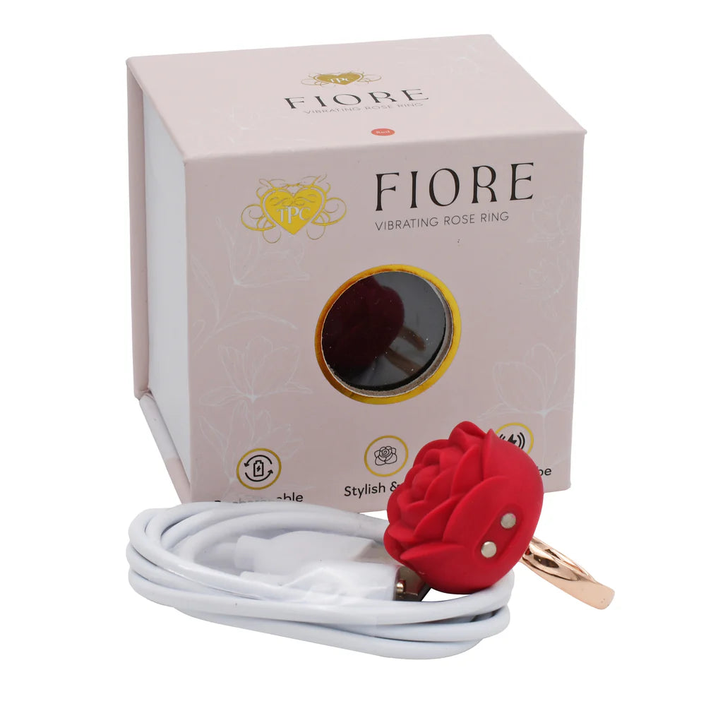 Fiore Finger PINK Ring Vibrator (rechargeable)