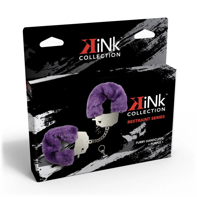Kink collection Purple Fluffy Cuffs