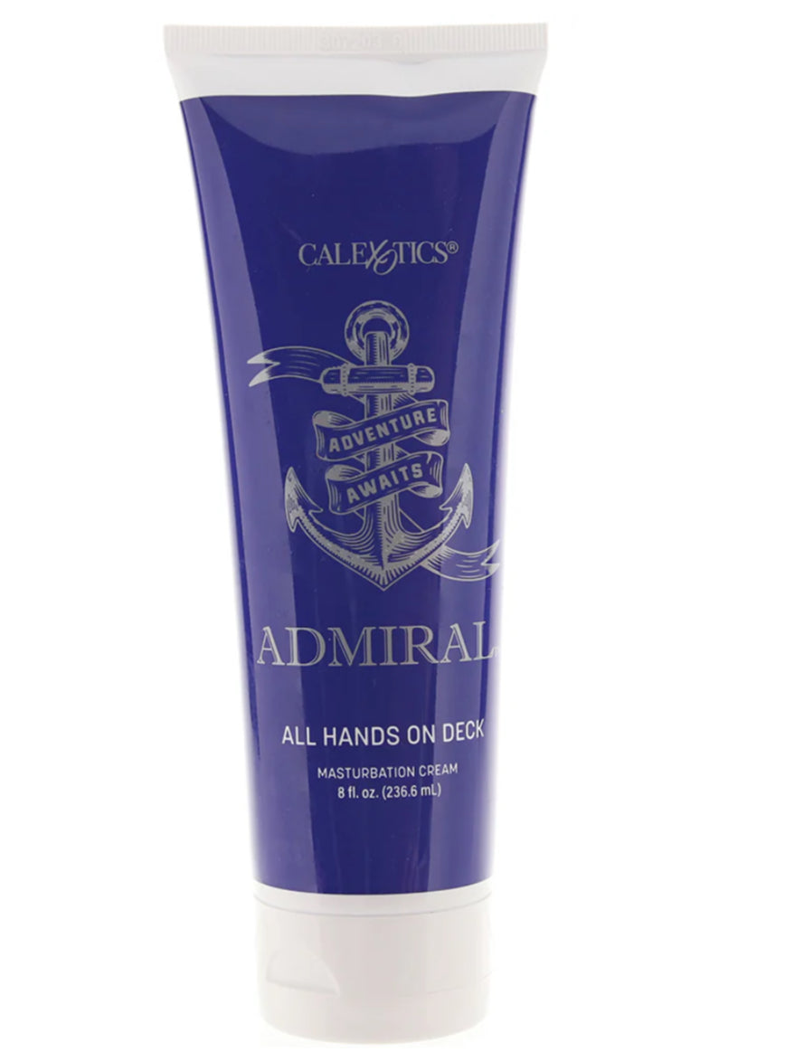 Admiral All Hands On Deck Mastrbating Cream 8oz