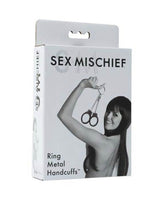Sex & Mischief Ring Metal Handcuffs