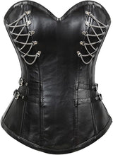 Sensual Boutique Leather & Chains Corset XL