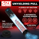 Size Matters Sucking Penis Pump 3 Modes