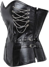 Sensual Boutique Leather & Chains Corset XL