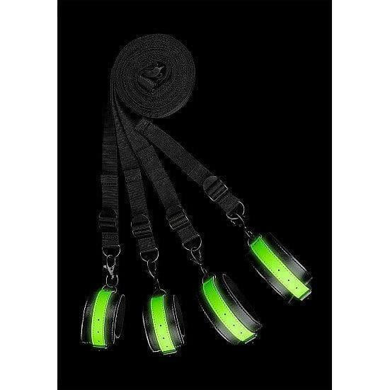 Ouch! Glow in the dark Bed Binding Restraints