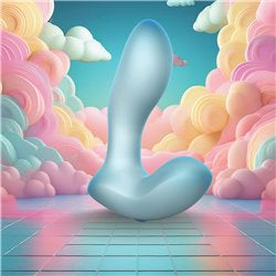 Softies 5” Silicone Vibrator Blue