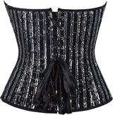 Sensual Boutique Sequin Corset M