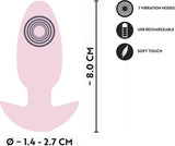 Cuties Mini Pink Vibrating Plug