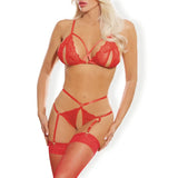 La Lure Wicked Sexy PeekABoo 2 piece set ONE SIZE
