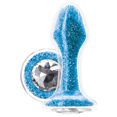 Stardust Glam Blue Diamond Butt Plug