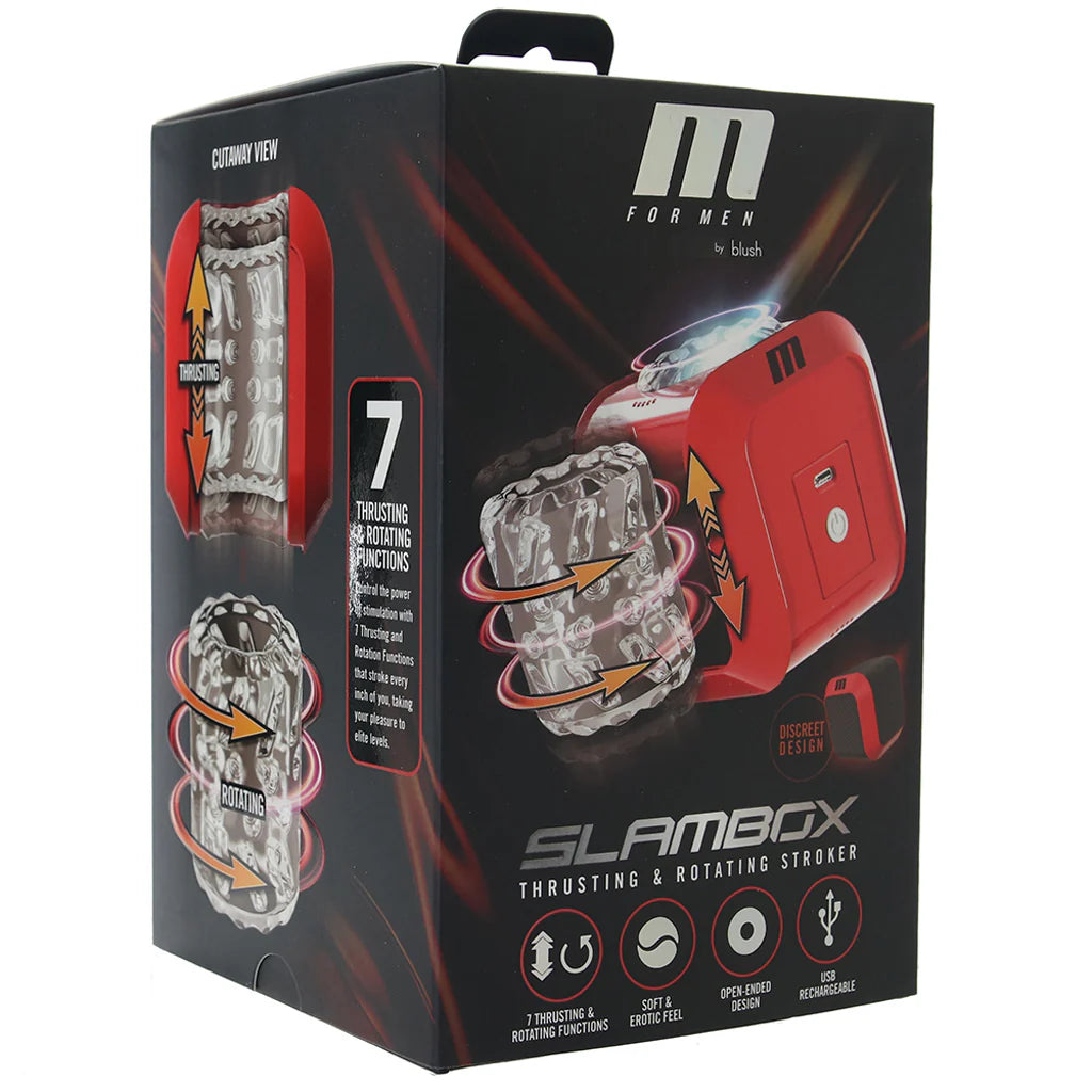 M for Men Slambox Thrusting & Rotating Stroker