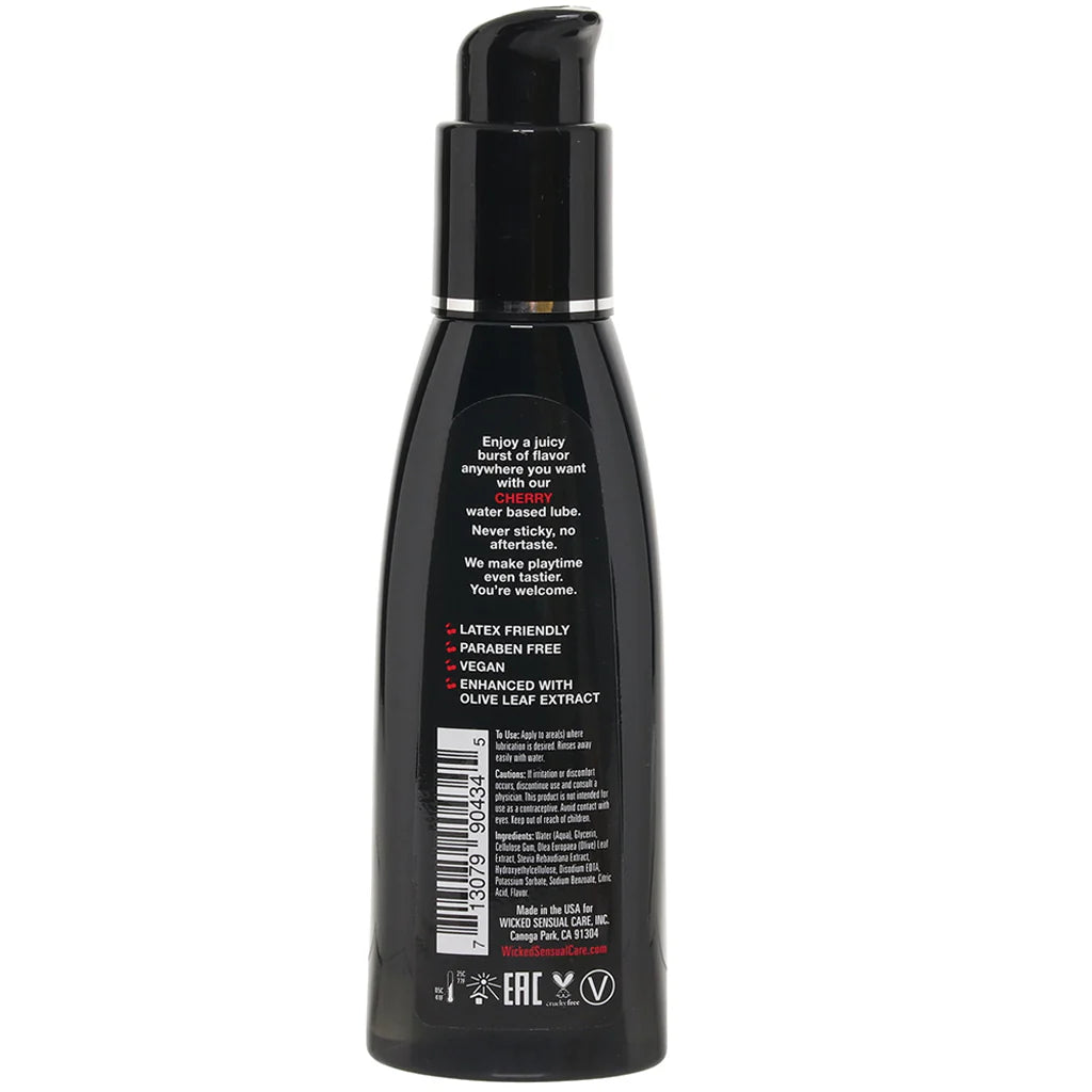 Wicked Cherry Flavoured Lubricant 4oz