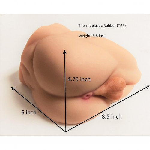 Zayden “Perfect Muscle Butt” Silicone Masturbator