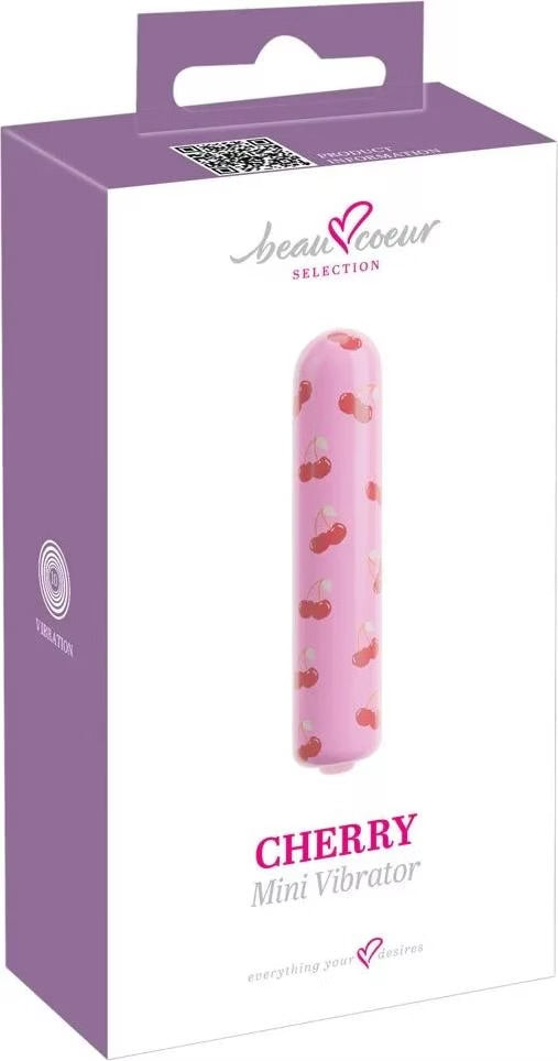 Beau Coeur Leo Mini Vibrator Cherry