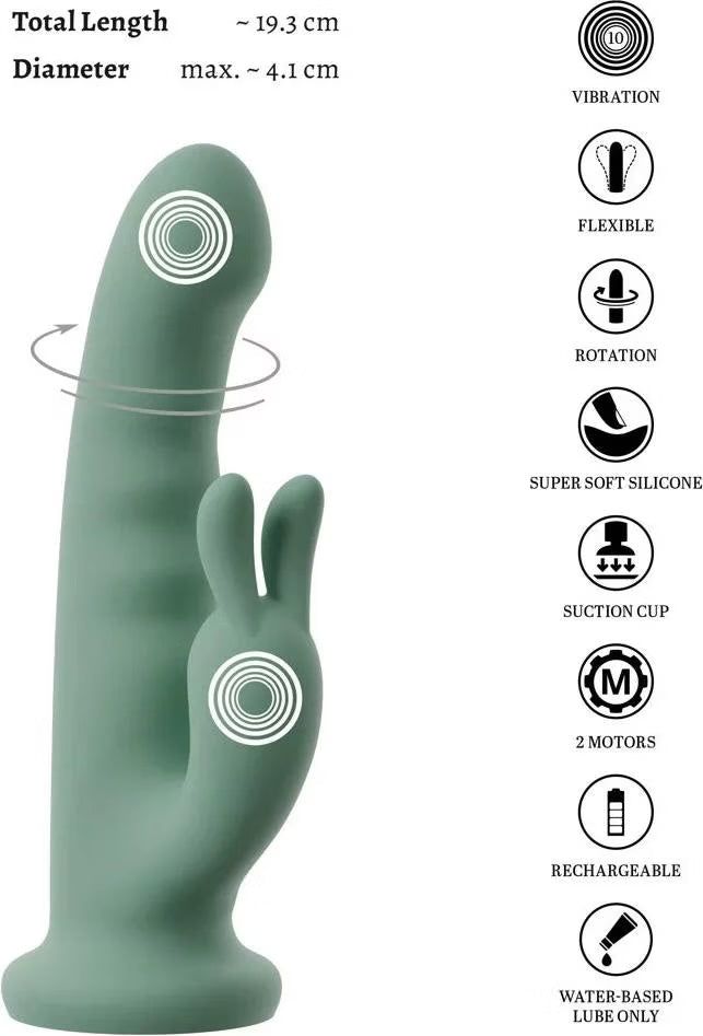 Beau Coeur Luvio Soft Rotating Vibrator