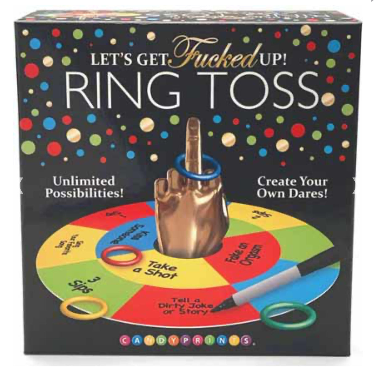 Let’s Get Fucked Up Ring Toss