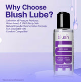 Blush Water based Lube 4oz