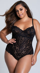 Paige Perfect Lace Teddy 2X