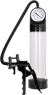 Pumped Elite Pump w/ Advanced PSI Gauge Transparent