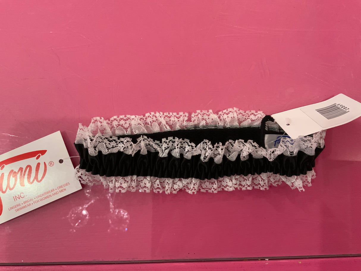 Black & White Garter